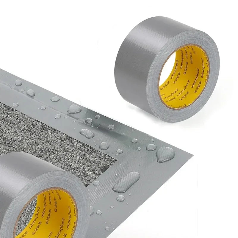 Fita adesiva de tecido super pegajosa para fixação de carpetes, pisos, à prova d'água, fita adesiva industrial resistente, pacotes de reparo
