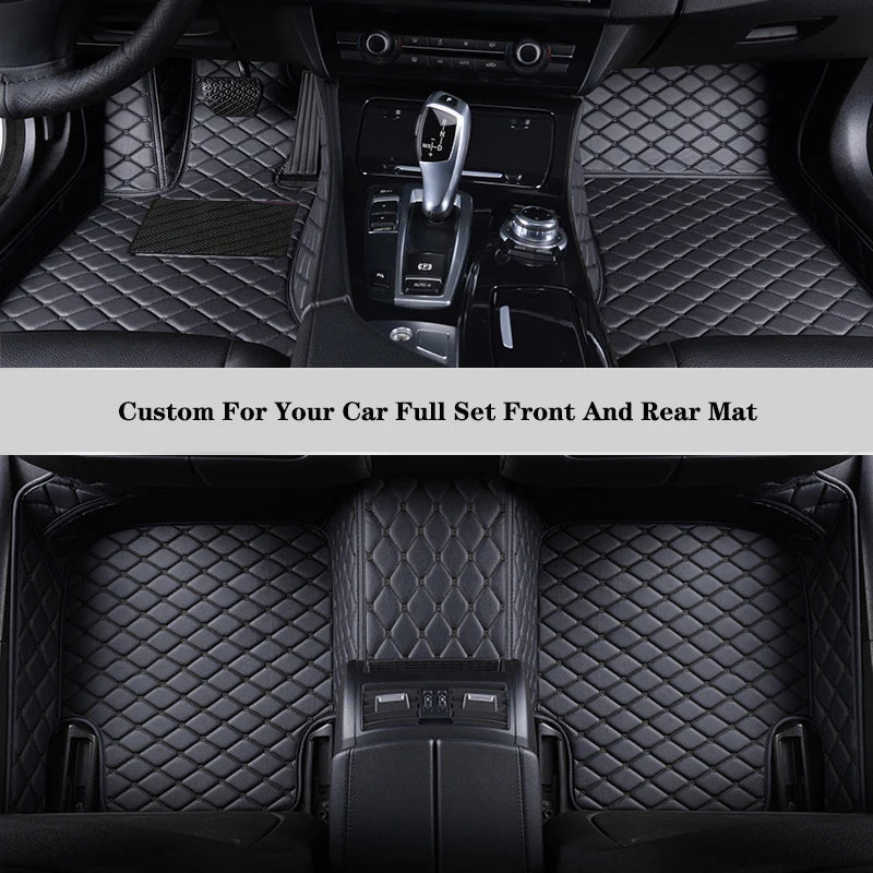 Tapetes automotivos 5D personalizados para Honda City 2008, 2010, 2012, 2014, 2013, 2016, 2018, 2019, acessórios automotivos de luxo Diamond Man