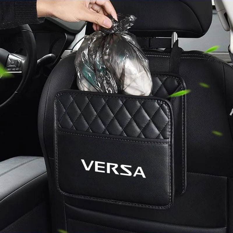 Organizador de bolsa de porta-malas para carro, arrumação, proteção para automóvel, acessórios para carro Nissan Versa, acessórios portáteis
