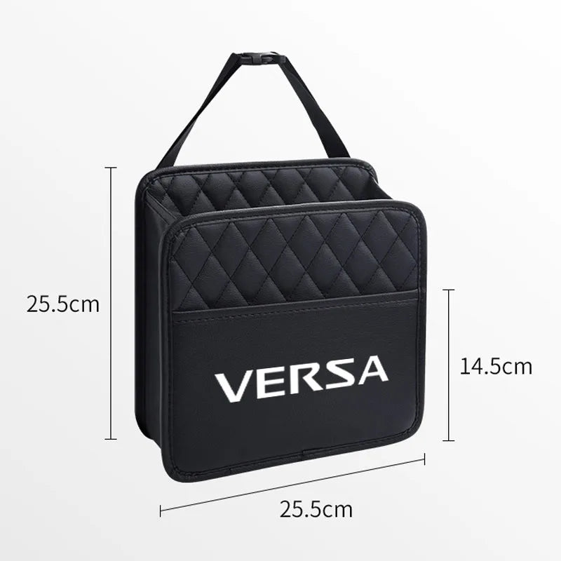 Organizador de bolsa de porta-malas para carro, arrumação, proteção para automóvel, acessórios para carro Nissan Versa, acessórios portáteis