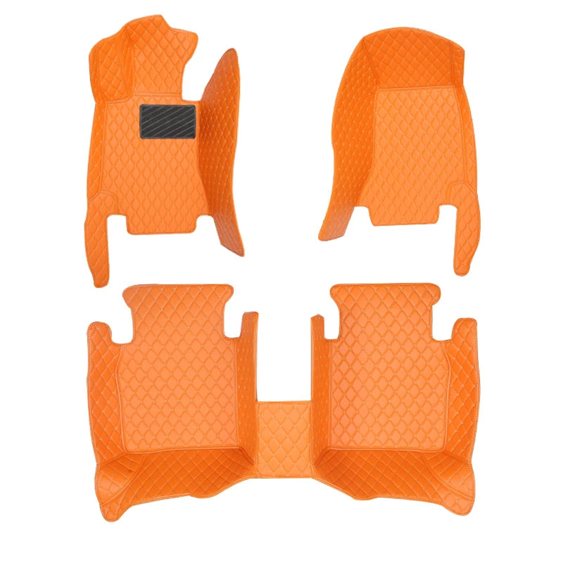Tapetes automotivos 5D personalizados para Honda City 2008, 2010, 2012, 2014, 2013, 2016, 2018, 2019, acessórios automotivos de luxo Diamond Man