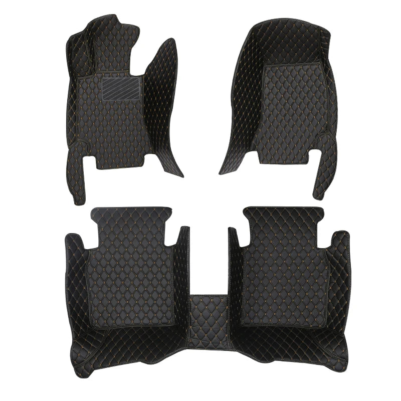 Tapetes automotivos 5D personalizados para Honda City 2008, 2010, 2012, 2014, 2013, 2016, 2018, 2019, acessórios automotivos de luxo Diamond Man