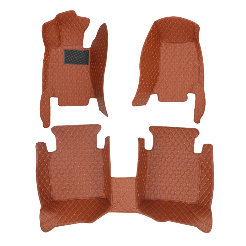 Tapetes automotivos 5D personalizados para Honda City 2008, 2010, 2012, 2014, 2013, 2016, 2018, 2019, acessórios automotivos de luxo Diamond Man