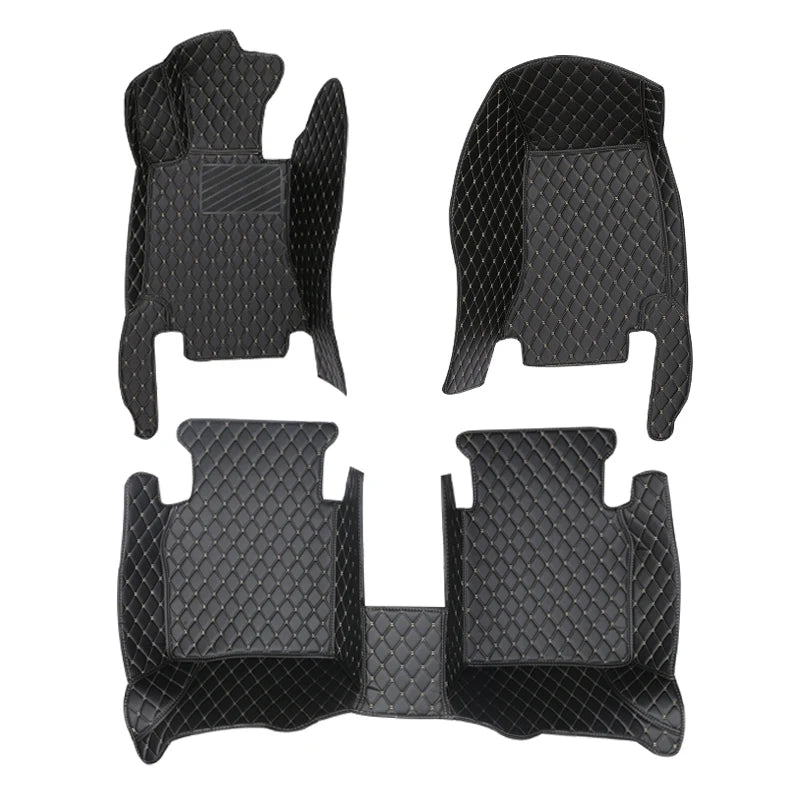 Tapetes automotivos 5D personalizados para Honda City 2008, 2010, 2012, 2014, 2013, 2016, 2018, 2019, acessórios automotivos de luxo Diamond Man