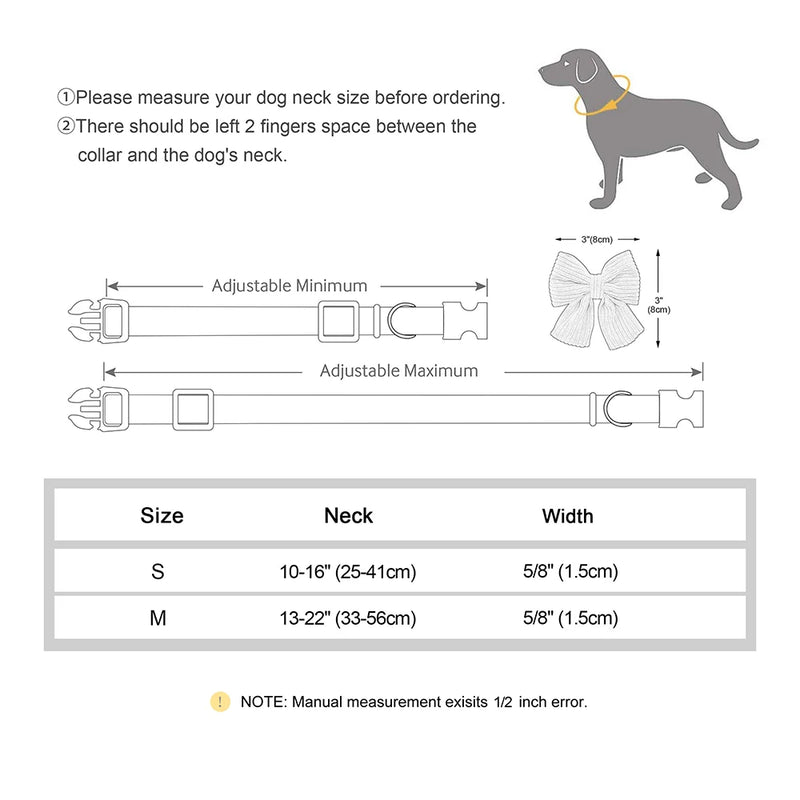 Coleira personalizada para cachorro, gravata borboleta grande, identificação para cachorro de estimação, gravação grátis, laço fofo para cães pequenos e médios, gatos, acessórios para animais de estimação