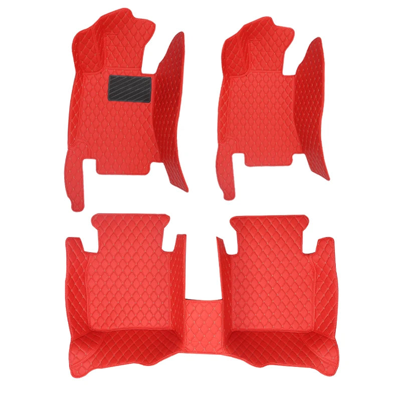 Tapetes automotivos 5D personalizados para Honda City 2008, 2010, 2012, 2014, 2013, 2016, 2018, 2019, acessórios automotivos de luxo Diamond Man