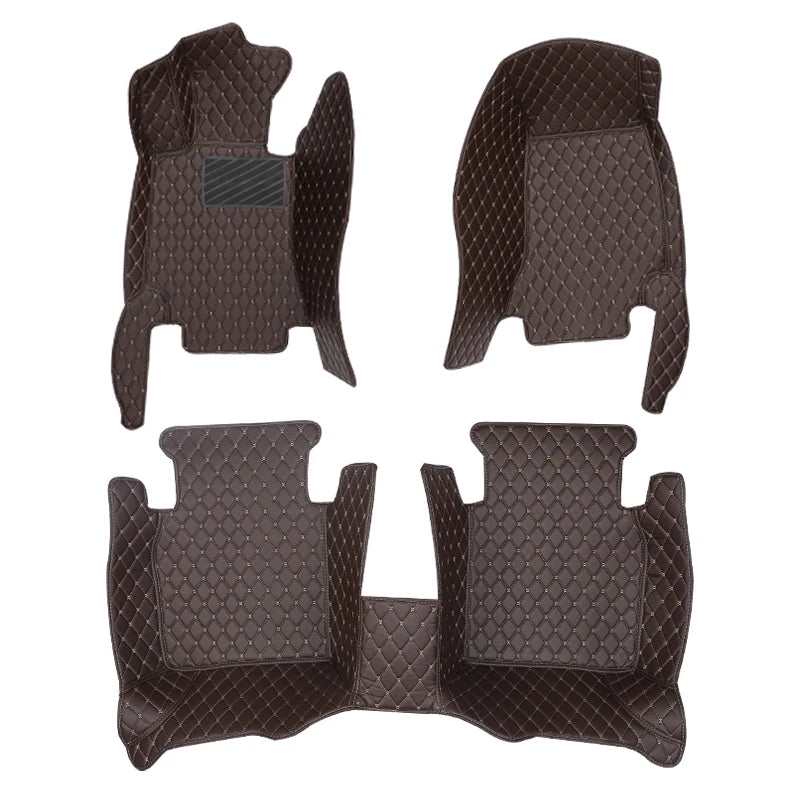 Tapetes automotivos 5D personalizados para Honda City 2008, 2010, 2012, 2014, 2013, 2016, 2018, 2019, acessórios automotivos de luxo Diamond Man