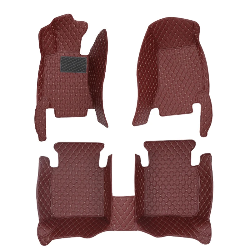 Tapetes automotivos 5D personalizados para Honda City 2008, 2010, 2012, 2014, 2013, 2016, 2018, 2019, acessórios automotivos de luxo Diamond Man